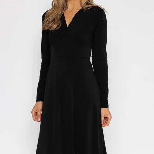 Pala D'oro Lisa Midi Dress In Black* Sale Dresses