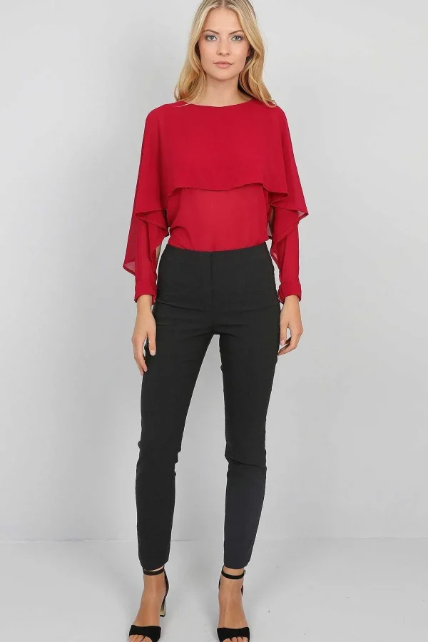 J'aime la Vie Lize Trousers In Dark Grey*Women Jeans & Trousers