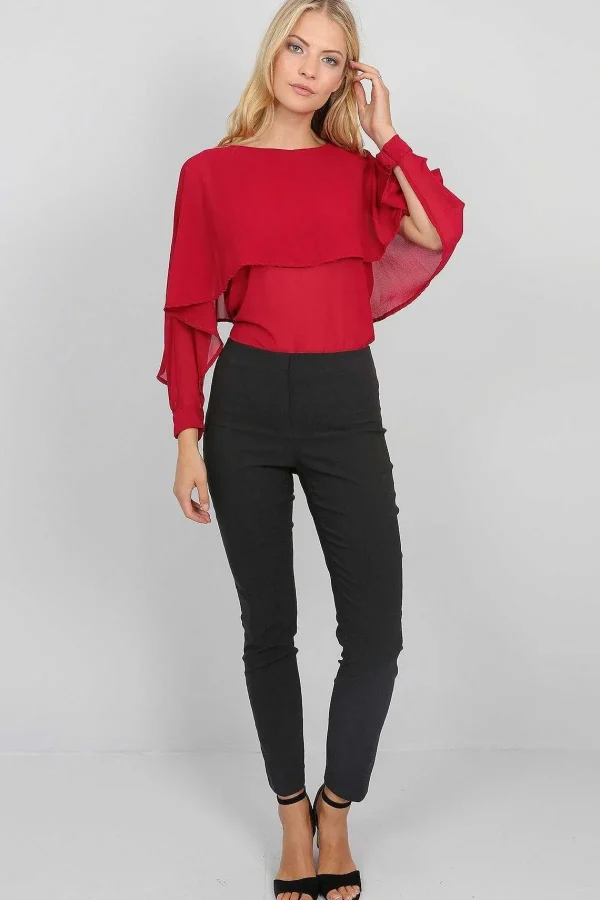 J'aime la Vie Lize Trousers In Dark Grey*Women Jeans & Trousers