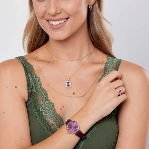 Knight & Day Long Fine Amethyst Chain* Jewellery