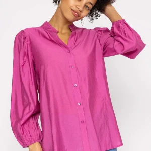 Rowen Avenue Long Sleeve Spring Blouse In Pink*Women Tops & Blouses