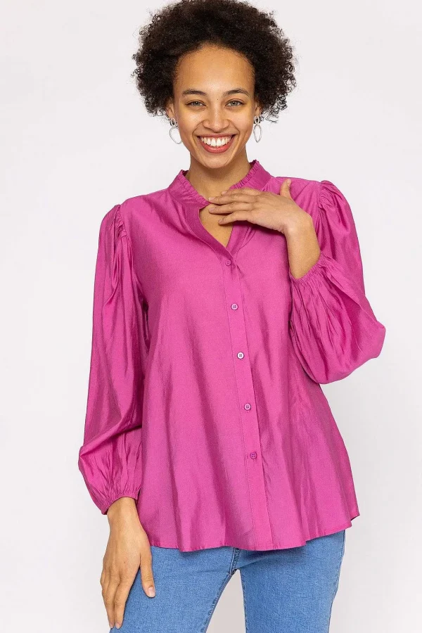 Rowen Avenue Long Sleeve Spring Blouse In Pink*Women Tops & Blouses