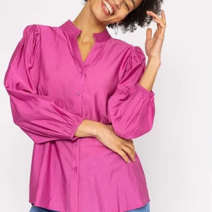 Rowen Avenue Long Sleeve Spring Blouse In Pink*Women Tops & Blouses