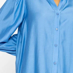 Rowen Avenue Long Sleeve Spring Blouse In Blue*Women Tops & Blouses