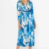 Pala D'oro Louisa Midi Dress In Blue*Women Dresses & Jumpsuits