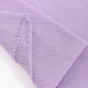 SOUL Accessories Lurex Pleated Occasion Scarf In Lilac* Accessories