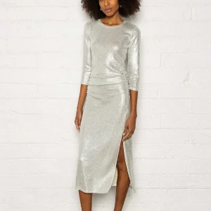 Pala D'oro Sport Luxx Midi Dress In Silver*Women Dresses & Jumpsuits