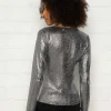 Pala D'oro Sport Luxx Top In Silver*Women Tops & Blouses