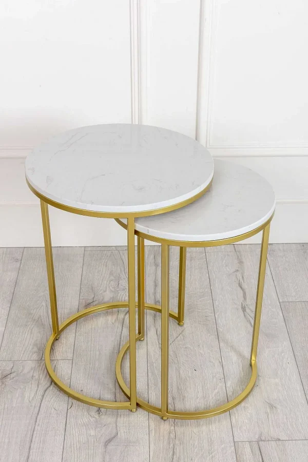 Carraig Donn HOME Marble Nesting Tables* Homeware