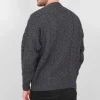 Aran Woollen Mills Mens V Neck Cardigan*Women Jumpers & Cardigans