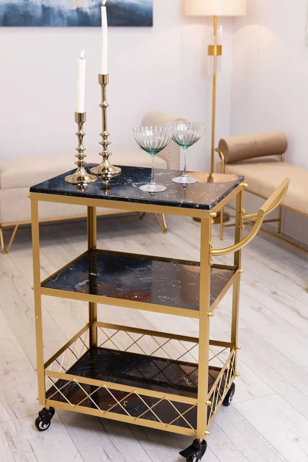 Carraig Donn HOME Metal Bar Cart* Homeware