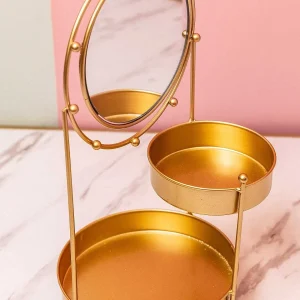 Carraig Donn Dwell Metal Mirrored Jewellery Holder* Homeware