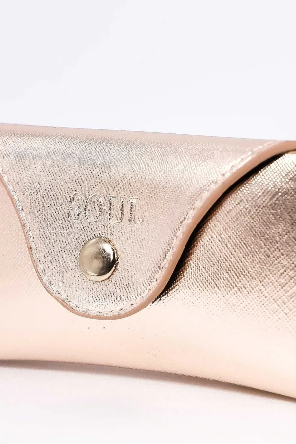 SOUL Accessories Metallic Sunglass Case*Women As Seen On Social