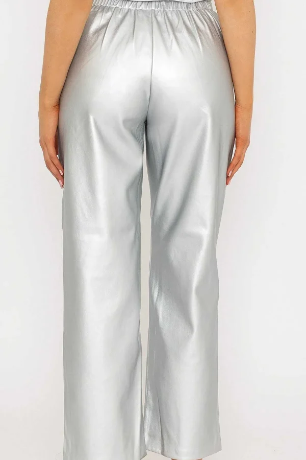 Oraije Metallic Trousers*Women Jeans & Trousers