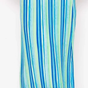 Pala D'oro Midi Pleated Skirt In Blue Print*Women Skirts & Shorts