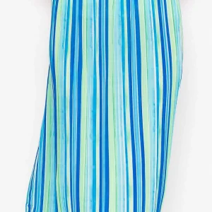 Pala D'oro Midi Pleated Skirt In Blue Print*Women Skirts & Shorts