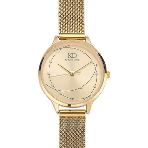 Knight & Day Milena Gold Mesh Band Watch* Boxed Gifts