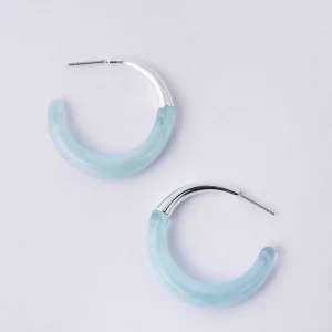 Knight & Day Minerva Turquoise Hoops* Jewellery