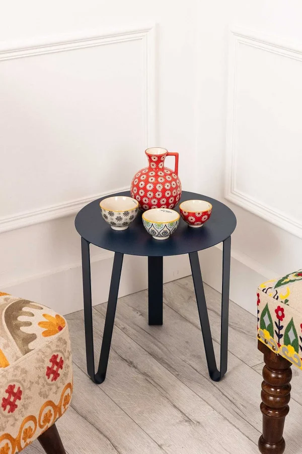 Carraig Donn HOME Modern Navy Side Table* Homeware