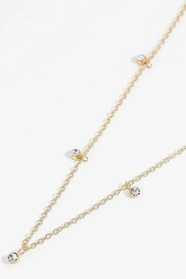 Soul Jewellery Multi Stone Necklace In Gold* Necklaces