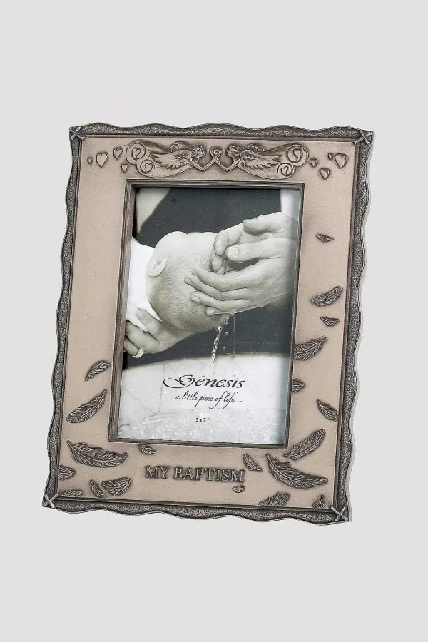 Genesis My Baptism Bronze Frame* Homeware