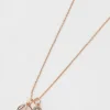 Cherish N Initial Necklace In Rose Gold* Teenager