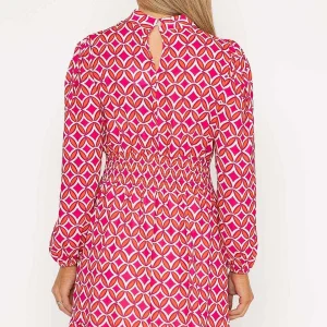 Pala D'oro Nadia Mini Dress In Pink Print*Women Dresses & Jumpsuits