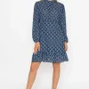 Pala D'oro Navy Long Sleeve Nadia Dress*Women Dresses & Jumpsuits