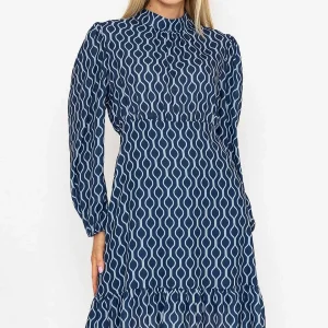 Pala D'oro Navy Long Sleeve Nadia Dress*Women Dresses & Jumpsuits