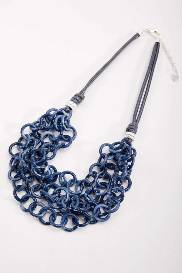 Soul Jewellery Navy Loop Chain Necklace* Necklaces