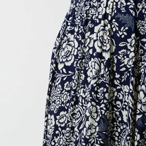 Nova of London Navy Printed Midi Dress*Women Dresses