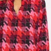 Pala D'oro Olivia Top In Red Print*Women Tops & Blouses