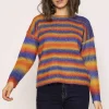 Rowen Avenue Ombre Crew Neck Knit In Blue And Orange*Women Jumpers & Cardigans