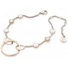 Tipperary Crystal Jewellery Open Hoop Bracelet In Rose Gold* Boxed Gifts