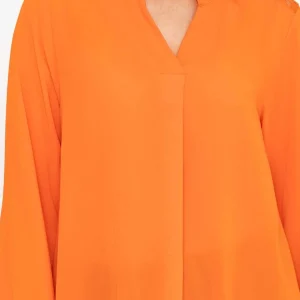 Pala D'oro Orange Lace Back Blouse*Women Tops & Blouses