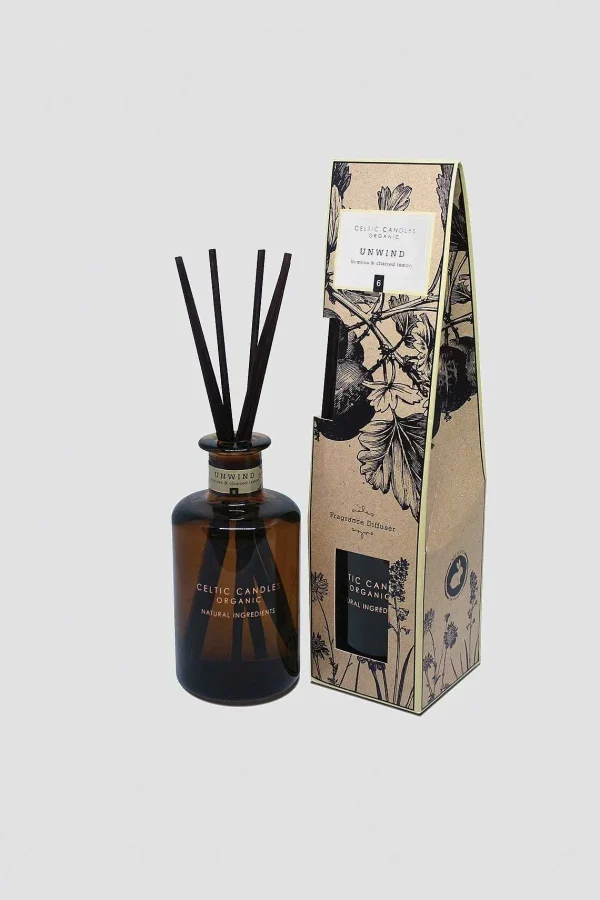 Celtic Candles Organic Unwind Fragrance Diffuser* Homeware