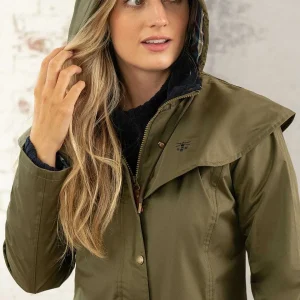 Lighthouse Outback Full Length Waterproof Raincoat In Fern*Women Coats & Jackets