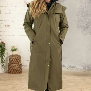 Lighthouse Outback Full Length Waterproof Raincoat In Fern*Women Coats & Jackets