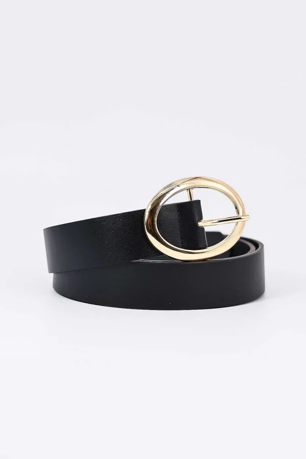 SOUL Accessories Oval Ring Belt In S/M* Belts