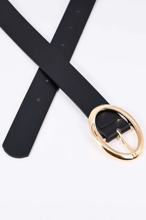 SOUL Accessories Oval Ring Belt In S/M* Belts