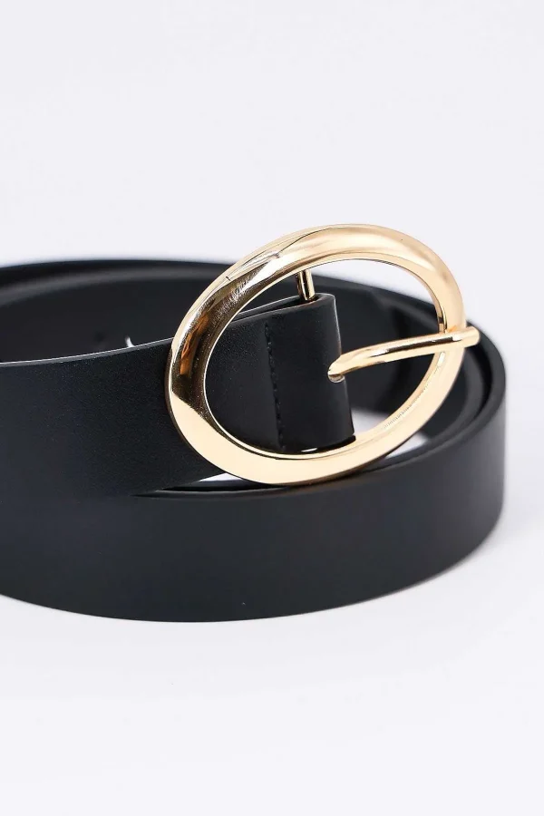 SOUL Accessories Oval Ring Belt In S/M* Belts