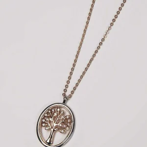 Tipperary Crystal Jewellery Oval Tree Of Life Pendant In Rose Gold* Boxed Gifts