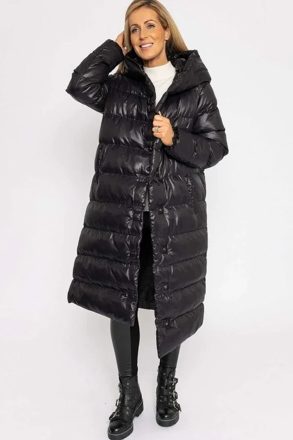 J'aime la Vie Padded Puffer Coat In Black*Women Coats & Jackets