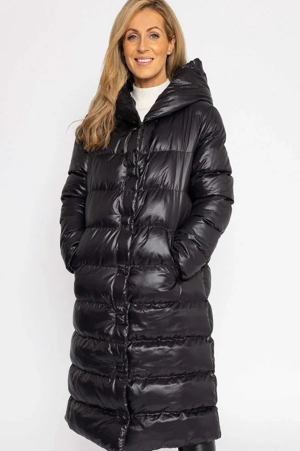 J'aime la Vie Padded Puffer Coat In Black*Women Coats & Jackets