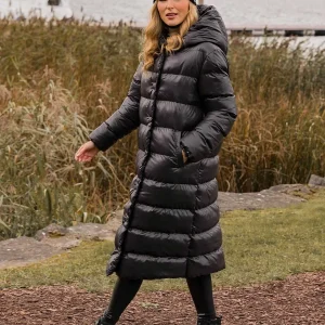 J'aime la Vie Padded Puffer Coat In Black*Women Coats & Jackets