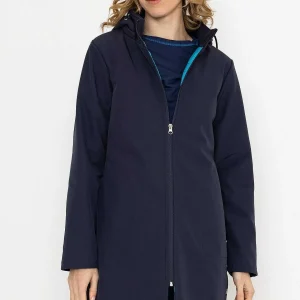 Kelly & Grace Weekend Padded Winter Softshell Jacket In Navy*Women Coats & Jackets