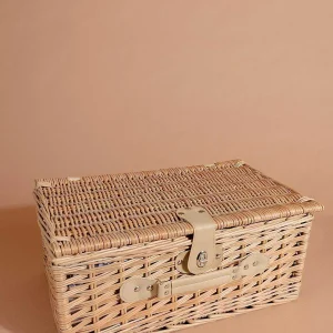 Carraig Donn HOME 2 Person Picnic Basket Natural Stripe* Homeware