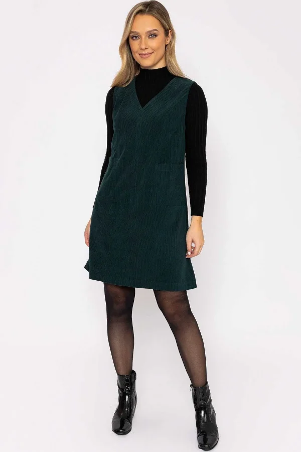 Rowen Avenue Pinafore Mini Dress In Green*Women Dresses & Jumpsuits