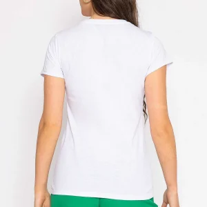 Pala D'oro Pineapple Printed T-Shirt In White*Women Tops & Blouses