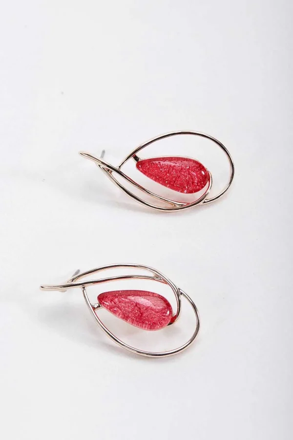 Soul Jewellery Pink Marble Earrings* Earrings